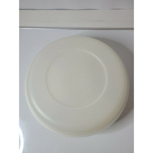 VINTAGE Tupperware Vegetable Chip Dip Round Divided Serving Dish Tray With Lid - Picture 2 of 7